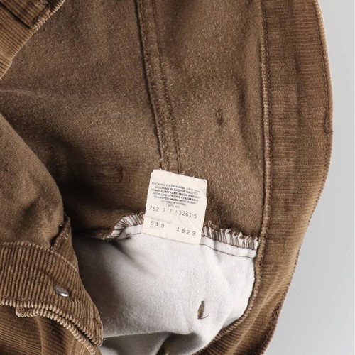90'S Levi's 519-1529 Corduroy Pants Made in USA Men's W35 Vintage /eaa462199 - Picture 5 of 9