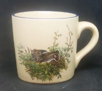 CK-DC-1562 - Tasse mit Motiv - 2 x Hase / Brown Hare -  mit Wunschname - 