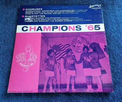 Harmony Inc Champions '65 LP Jupiter Records The Keynotes The Harmony Belles