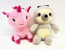 Hundespielzeug Welpenspielzeug - Pl&uuml;sch Einhorn Panda - Squeaker - 23cm