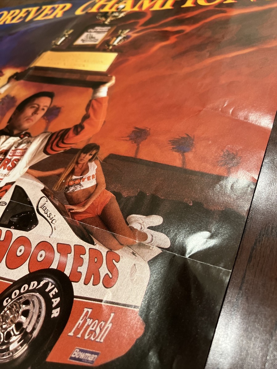 Alan Kulwicki Hooter Racing Poster Forever Champions NASCAR Alan Kulwicki Hooter Racing Poster Forever Champions NASCAR