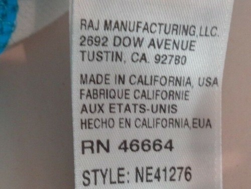 Next Size 34 B C DOUBLE UP SC TANKINI Blue New Womens Swimwear Swim Top - Picture 11 of 12