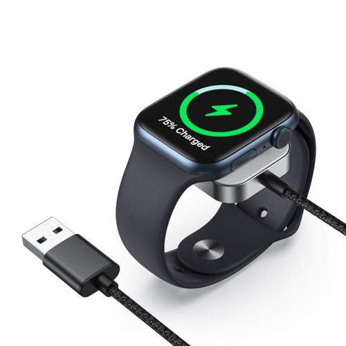 Cargador magnético de la interfaz USB para Apple Watch (negro) - Zdjęcie 2 z 5