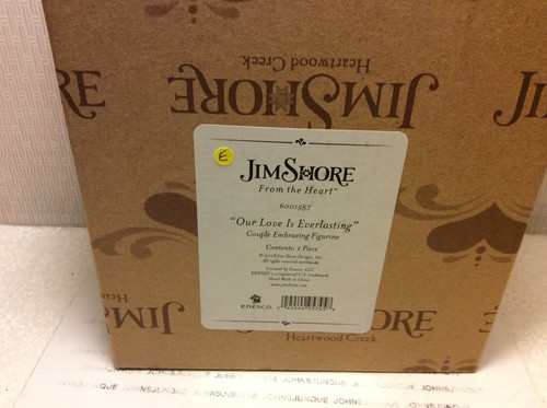 JIM SHORE OUR LOVE IS EVERLASTING New in Box with Tags #6001557 FIGURINE - Picture 4 of 5