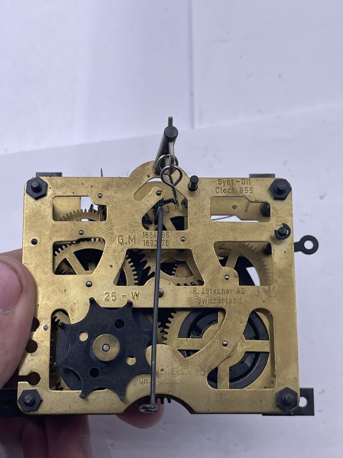 Used Cuckoo Clock Movement Regula For Parts 25 W EBay