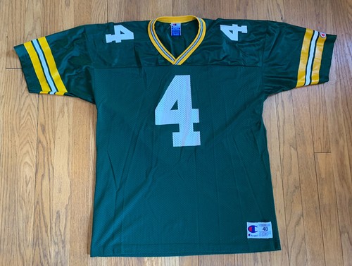 Green Bay Packers Vintage 90’s Brett Favre Champion Jersey 48 XL EUC - Picture 4 of 9