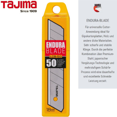 Tajima Endura Blade Abbrechklingen 18 mm 50 Stück
