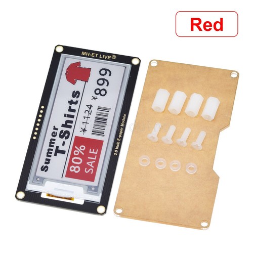 2.9 Inch E-Paper Epaper E-Ink Display Screen SPI Module For ESP32 Arduino - Picture 4 of 6