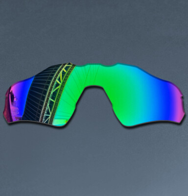 Green POLARIZED Replacement Lenses for Oakley Radar EV Path Asian Fit OO9275