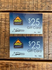 Ashley Furniture Homestore 2- $25 Gift Cards