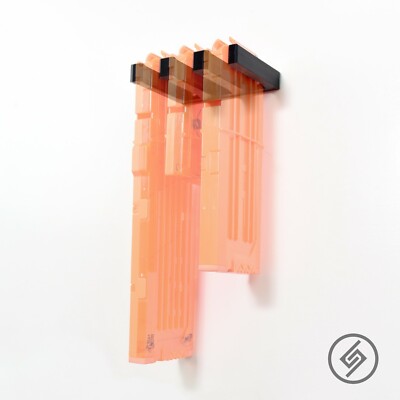 Spartan Mount  for Nerf N-Strike Mag | Toys Shelf Kids Playroom