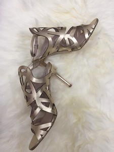 gold sparkly sandals