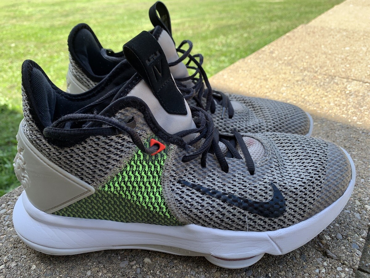 Nike LeBron Witness IV Basketball Shoes String Volt Sneaker