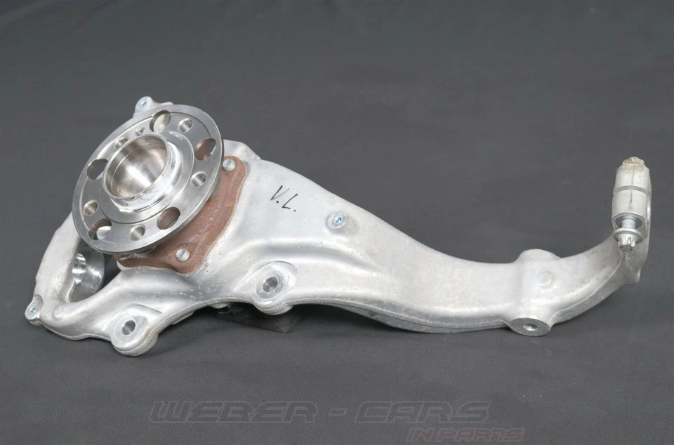 75km A2223321901 Mercedes Maybach W222 S600 Nocca Con Cuscinetto Ruota Ant. L Vl - Immagine 2 di 4