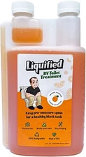 Matts RV Reviews Liquified RV Toilet Treatment Orange Scented 32oz