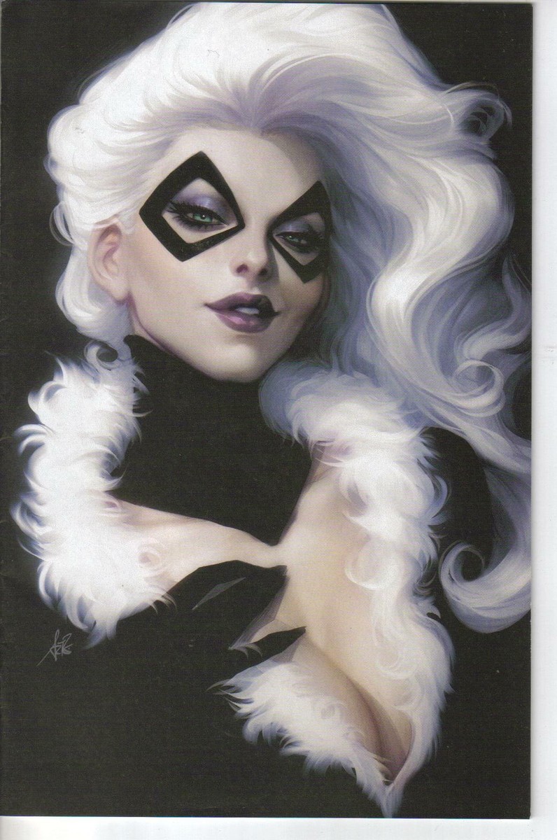 BLACK CAT 1 1:200 STANLEY ARTGERM LAU INCENTIVE VIRGIN VARIANT VF