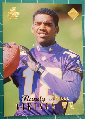 1998 Collector's Edge   First Place 50-Point #157   Randy Moss  Team: Minnesota