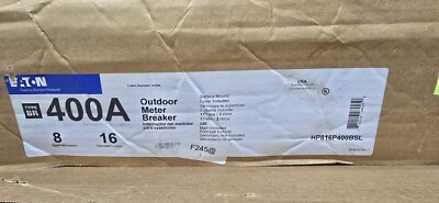 #ad 400 amp Eaton meter main combo READY FOR INSTALLATION $899.99