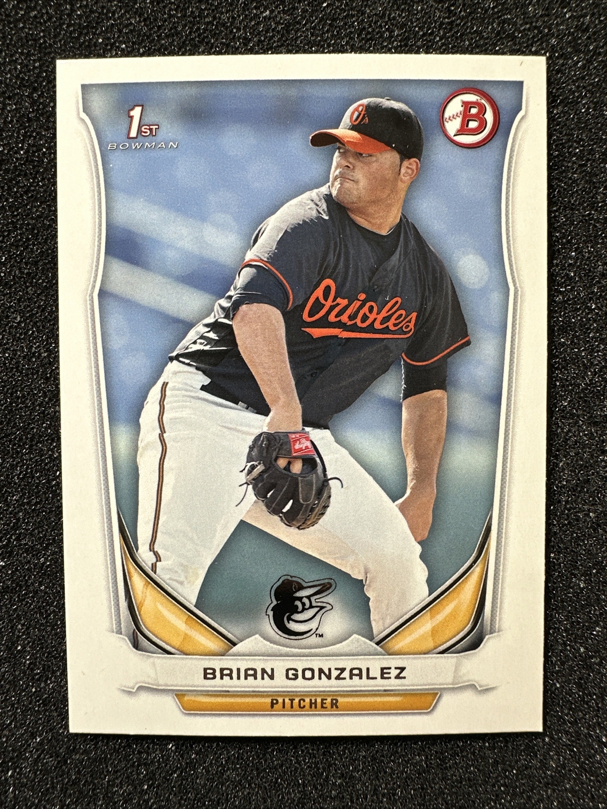 BRIAN GONZALEZ #DP85 2014 Bowman Draft Picks Paper Rookie/Prospect QTY