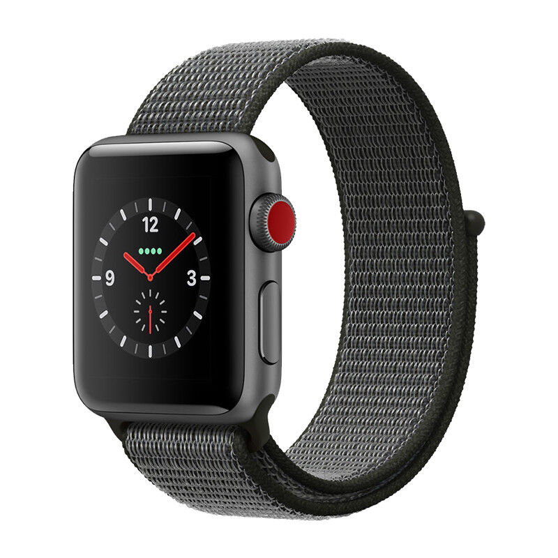 Apple Watch Series 3 Cellular Aluminum 38mm with Sport Loop or