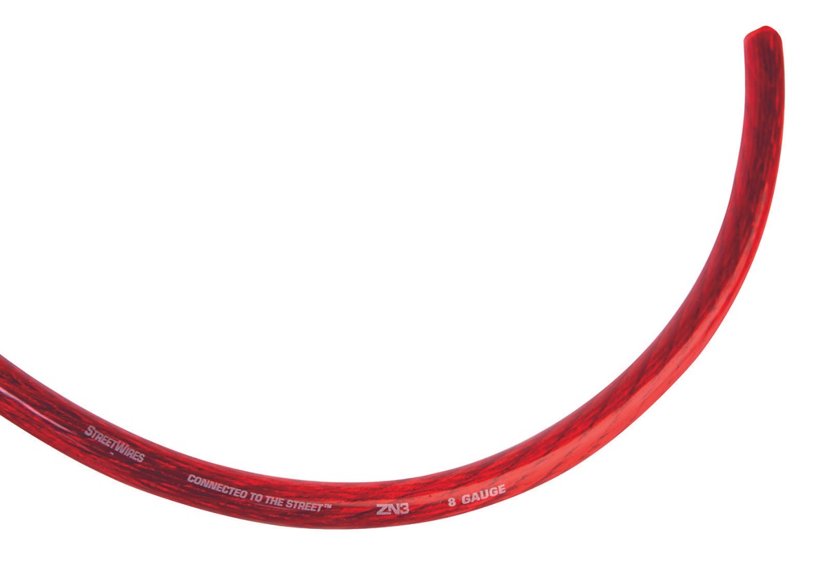 MTX STREETWIRES ZN3-8250R 8 AWG POWER WIRE SPOOL 250 FT - RED | eBay