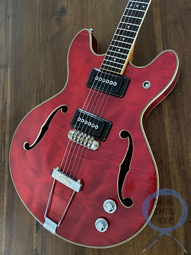 Mosrite Avenger, Hollowbody,1970s Vintage, Cherry, RARE, Hard Case