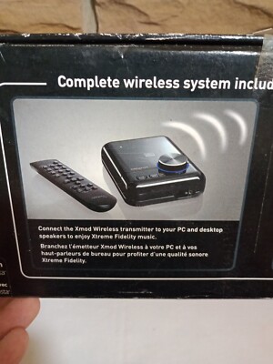 Creative Xmod Wireless Music System Model SB0830EF New In Box