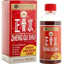 Zheng Gu Shui External Analgesic Sport Pain Relief Liquid 3.4 Oz/100 mL, 苏氏正骨水