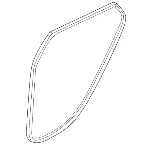 Burlete de carrocería para Hyundai (N/P 83110-J0000)