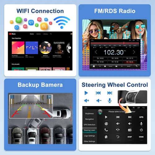 Android 14 Apple CarPlay Car Stereo Head Unit For Opel Astra J Vauxhall Astra - Picture 17 of 17