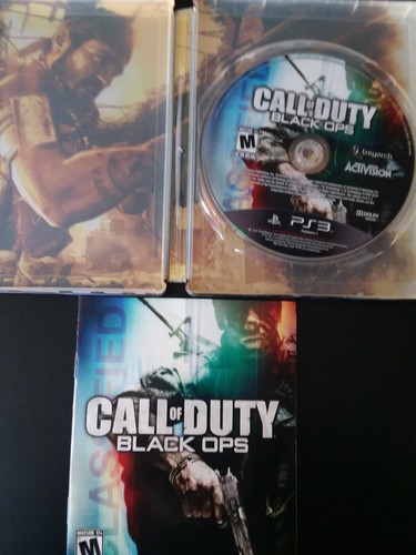 Call Of Duty COD Black Ops PS3 Steel Book Edition CIB *FREE SHIPPING* - Picture 2 of 6