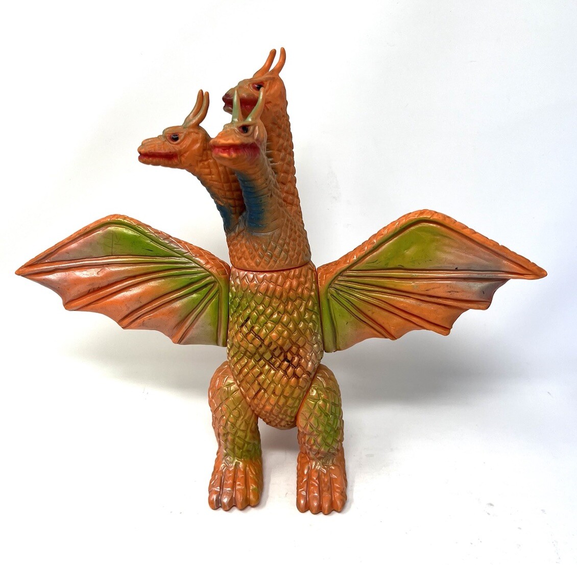 Vintage Bullmark King Ghidorah Kaiju Vinyl Sofubi Toho Godzilla