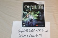 Obscure: The Aftermath - Nintendo Wii NEW SEALED