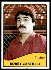 1979 TCMA Bobby Castillo #22 Team Card Albuquerque Dukes