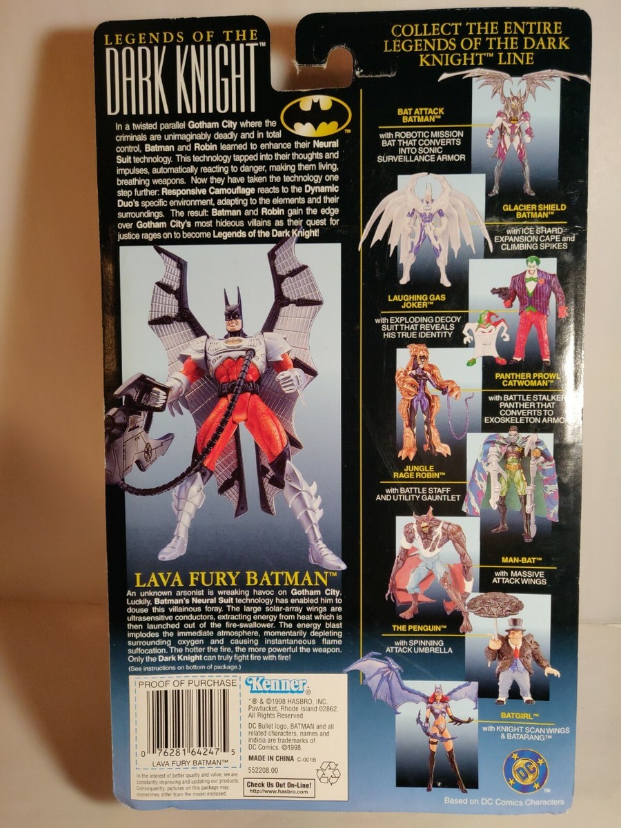 Legends of theDark Knight LAVA FURY BATMAN (CosBman619) | eBay