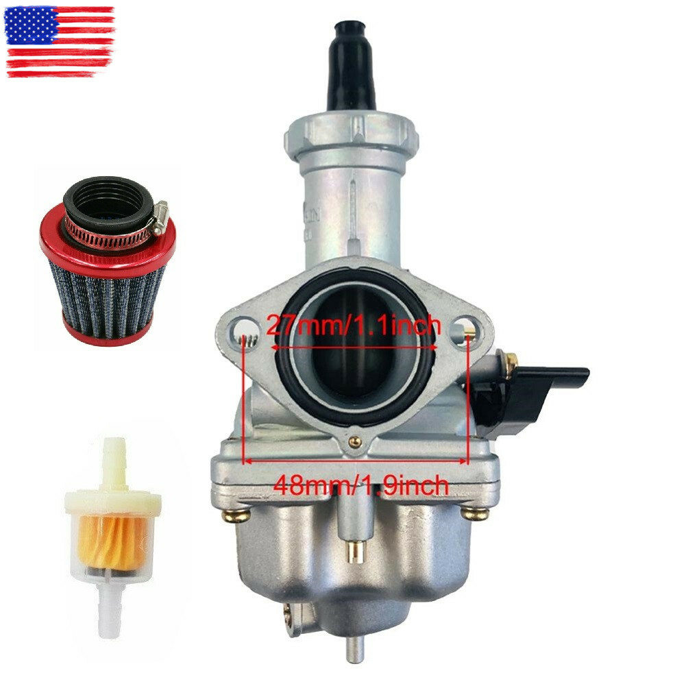 New Carb With Air Filter For Apollo RFZ X18 125 Suzuki DR125 Carburetor - Foto 4
