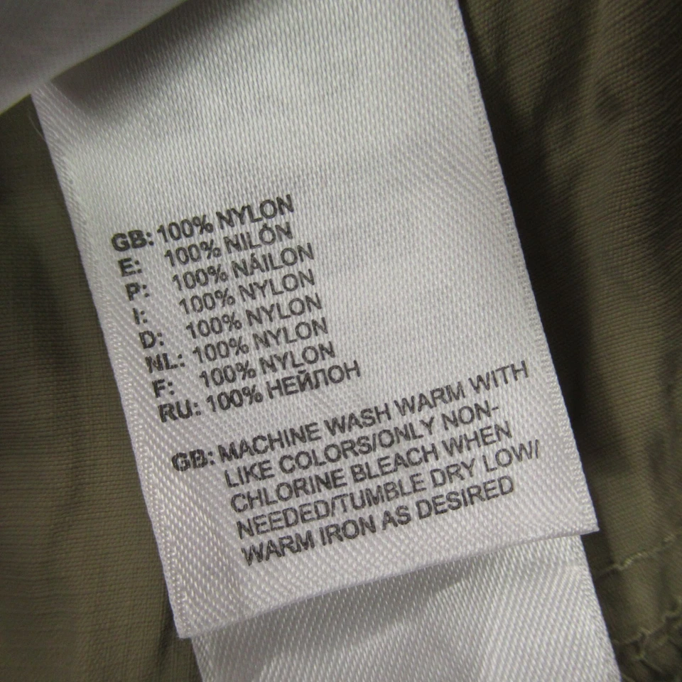 North Face Pants Women 12 Lightweight Straight Leg Outdoors Zip Off Legs - Image 4 of 4