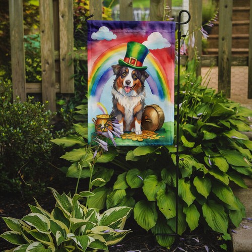 Australian Shepherd St Patrick's Day Flag Garden Size DAC5479GF - 第 2/3 張圖片