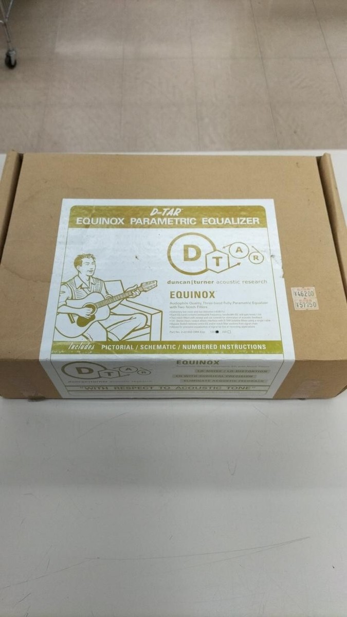 D-TAR DBX-EQX120 Equinox Parametric Equalizer Guitar Effects Rack