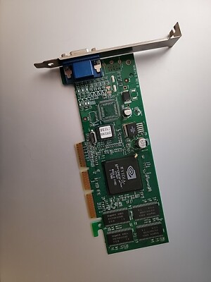Nvidia Geforce2 MX200 64MB 32-BIT AGP GRAPHICS CARD  SDR 166Mhz NV11