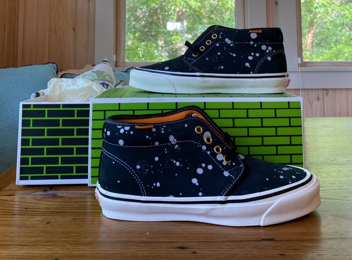 VANS Chukka OG LX x LQQK Studios Mid Circle V - Splatter Black for 