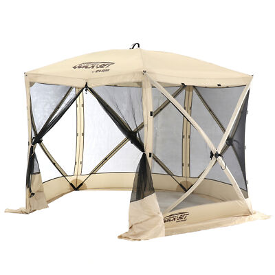 Z-Shade 12'x10' Pop-Up Canopy Tent With Walls - Portable Shelter For Garden & Events