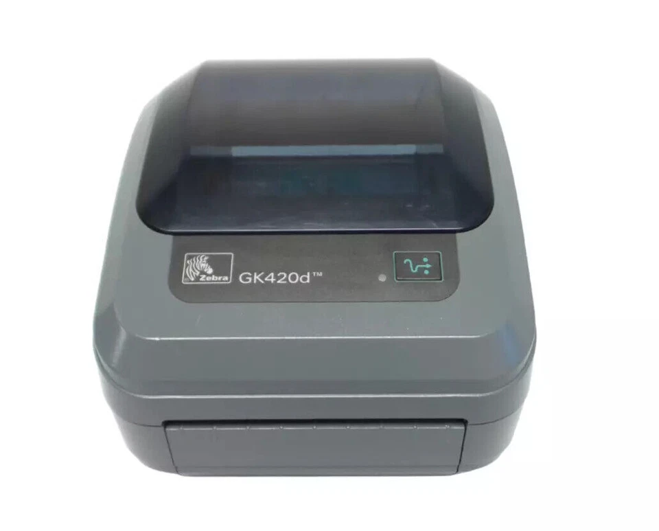 Zebra GK420D Direct Thermal Barcode Label Printer GK42-202510-001 USB Desktop - Image 3 of 4