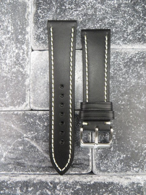 21mm VICTORINOX SWISS ARMY Brown COW LEATHER STRAP CAVALRY Thick