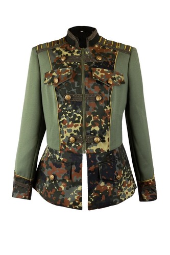 Daiwa Pier39 Tech Jungle Fatigue Jackt/Military Jacket/Polyester