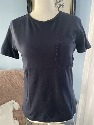 Philosophy Republic Clothing Tee T-Shirt Crew Neck Short Sleeve Navy Blue Small