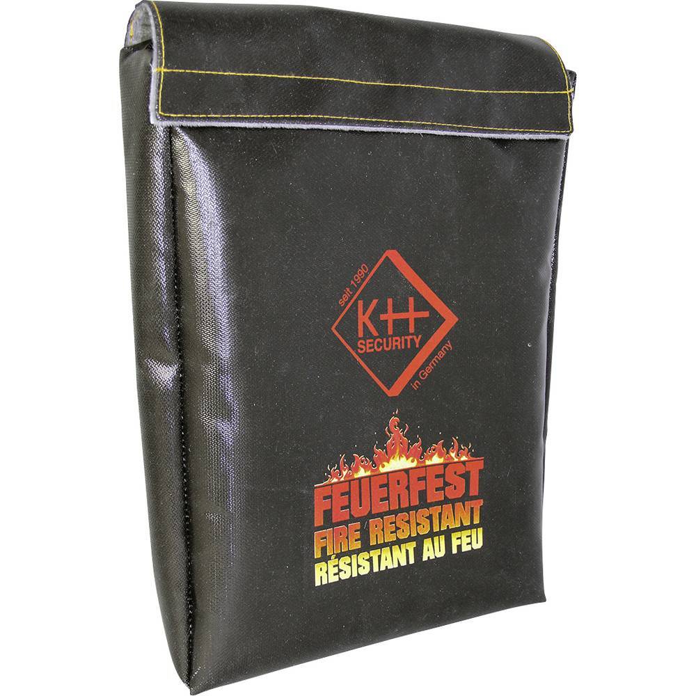 kh-security 370190 Deluxe Busta portadocumenti antincendio