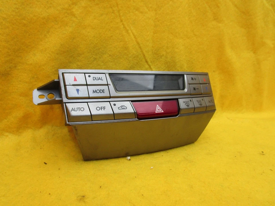 Interruptor de control climático temperatura calor aire acondicionado Subaru Legacy 2010-2014 PN 72311AJ03A Foto 3 de 4