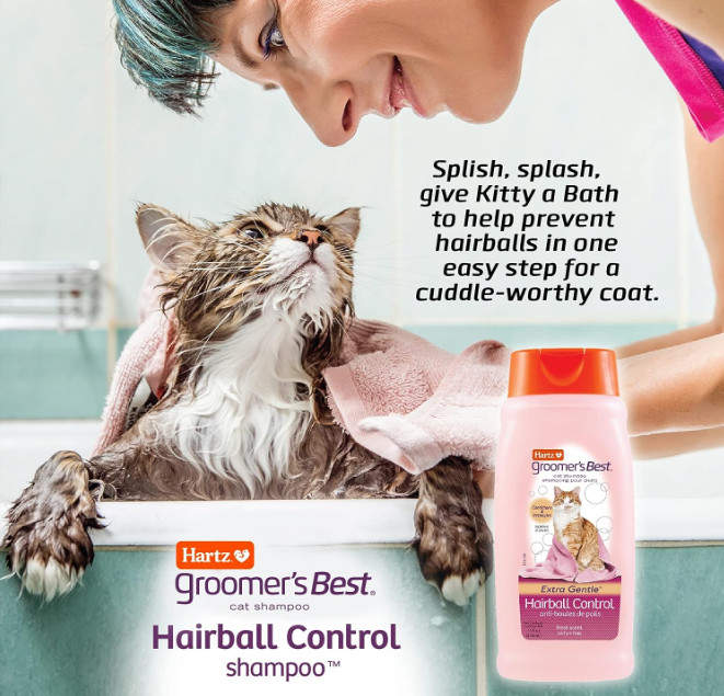 Hartz Groomer's Best Hairball Control Cat Shampoo