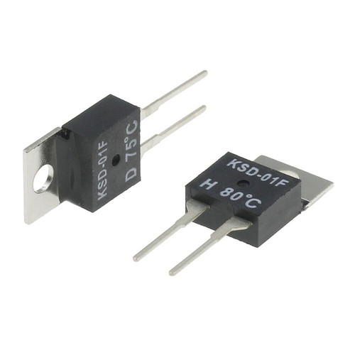 Temperature Switches Normally Open Close Thermostat Thermal Protectors KSD-01F - Picture 10 of 12